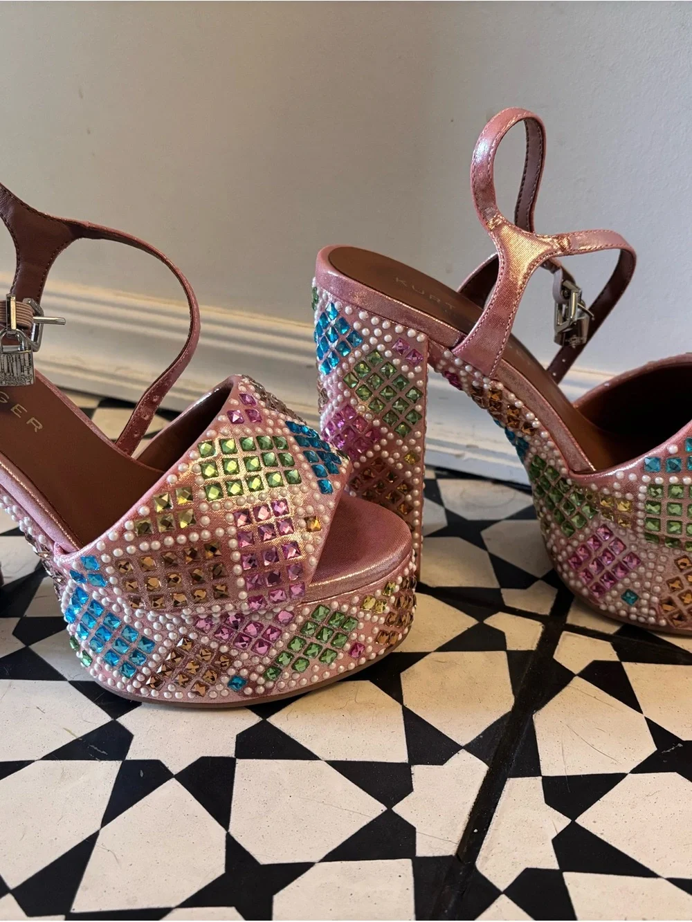 Kurt Geiger London Brixton Platform Sandals